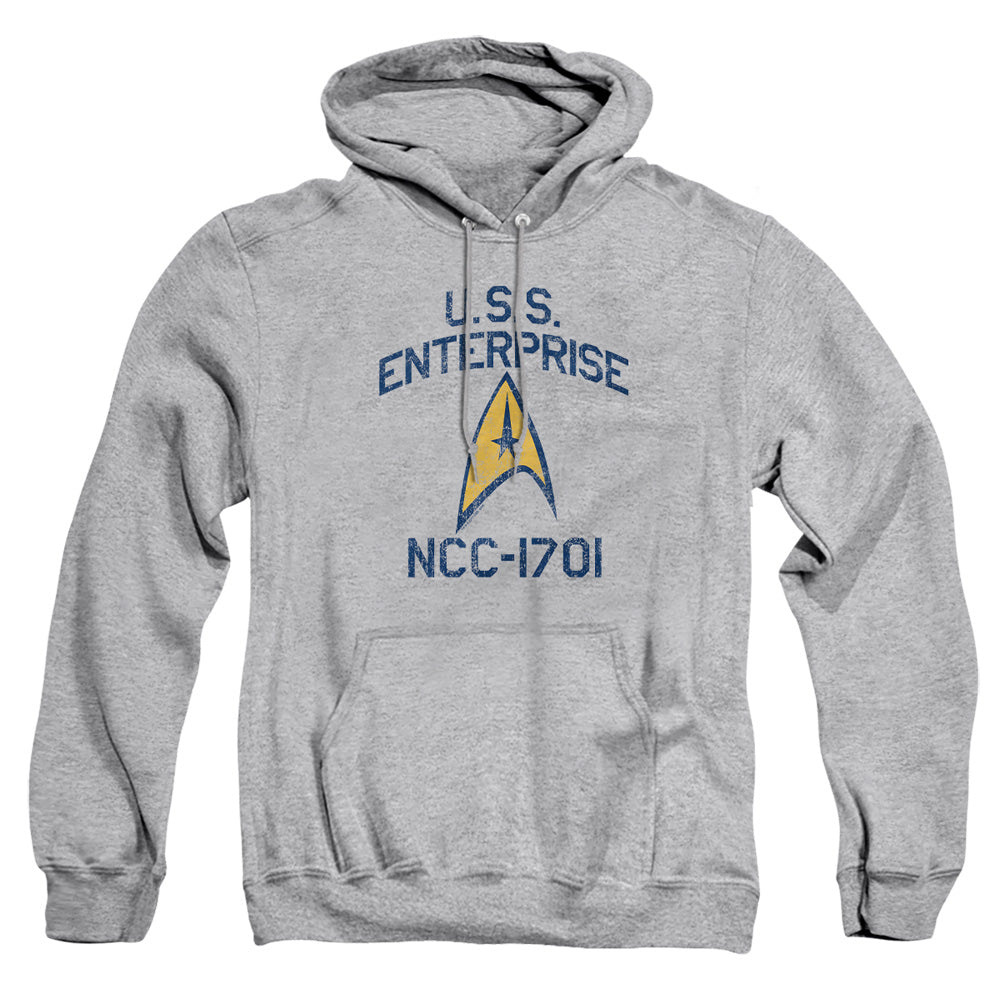 Star Trek - Collegiate Arch - Adult Pull-over Hoodie - Athletic Heather