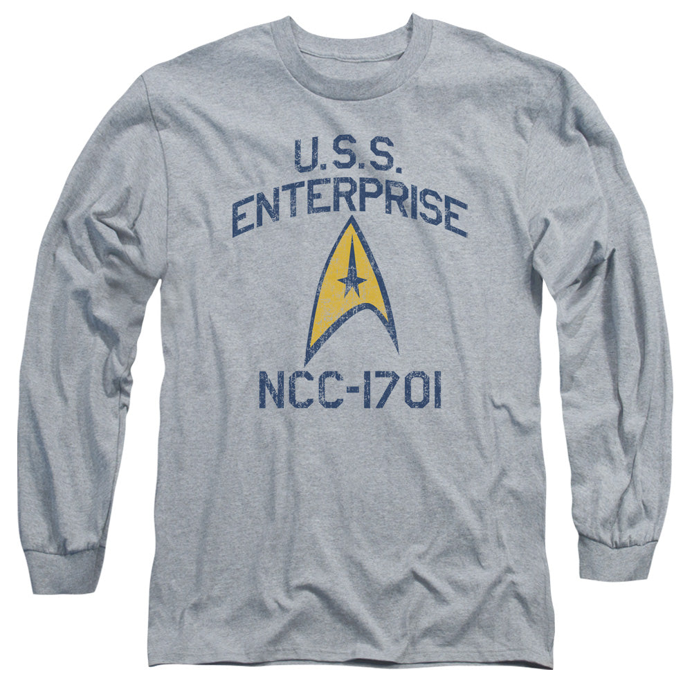 Star Trek - Collegiate Arch - Long Sleeve Adult 18/1 - Athletic Heather T-shirt