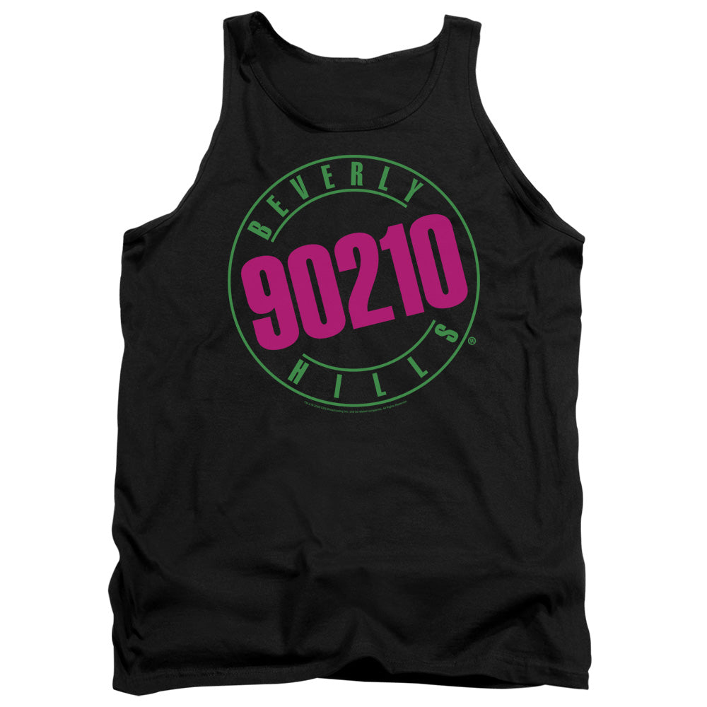 90210 Neon - Adult Tank - Black
