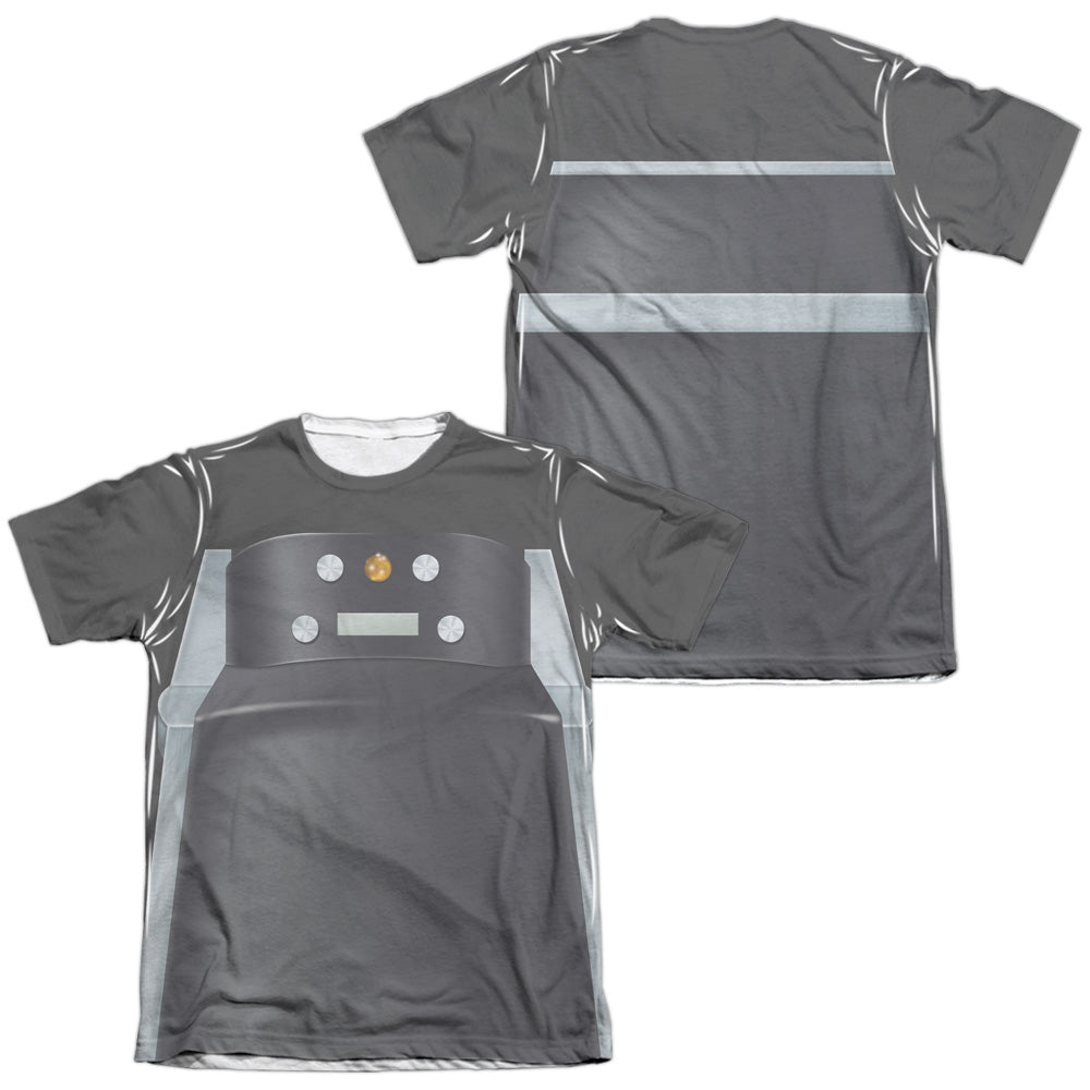 Star Trek - Captain Pike Chair (Front/back Print) - Adult Poly/cotton Short Sleeve Tee - White T-shirt