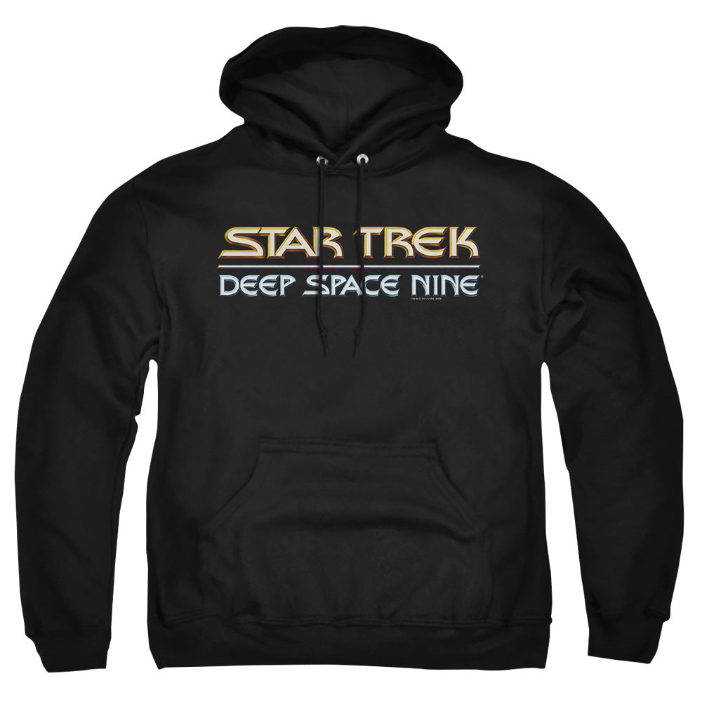 Star Trek - Deep Space Nine Logo - Adult Pull-over Hoodie - Black