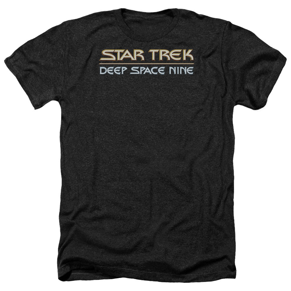 Star Trek - Deep Space Nine Logo - Adult Heather-black