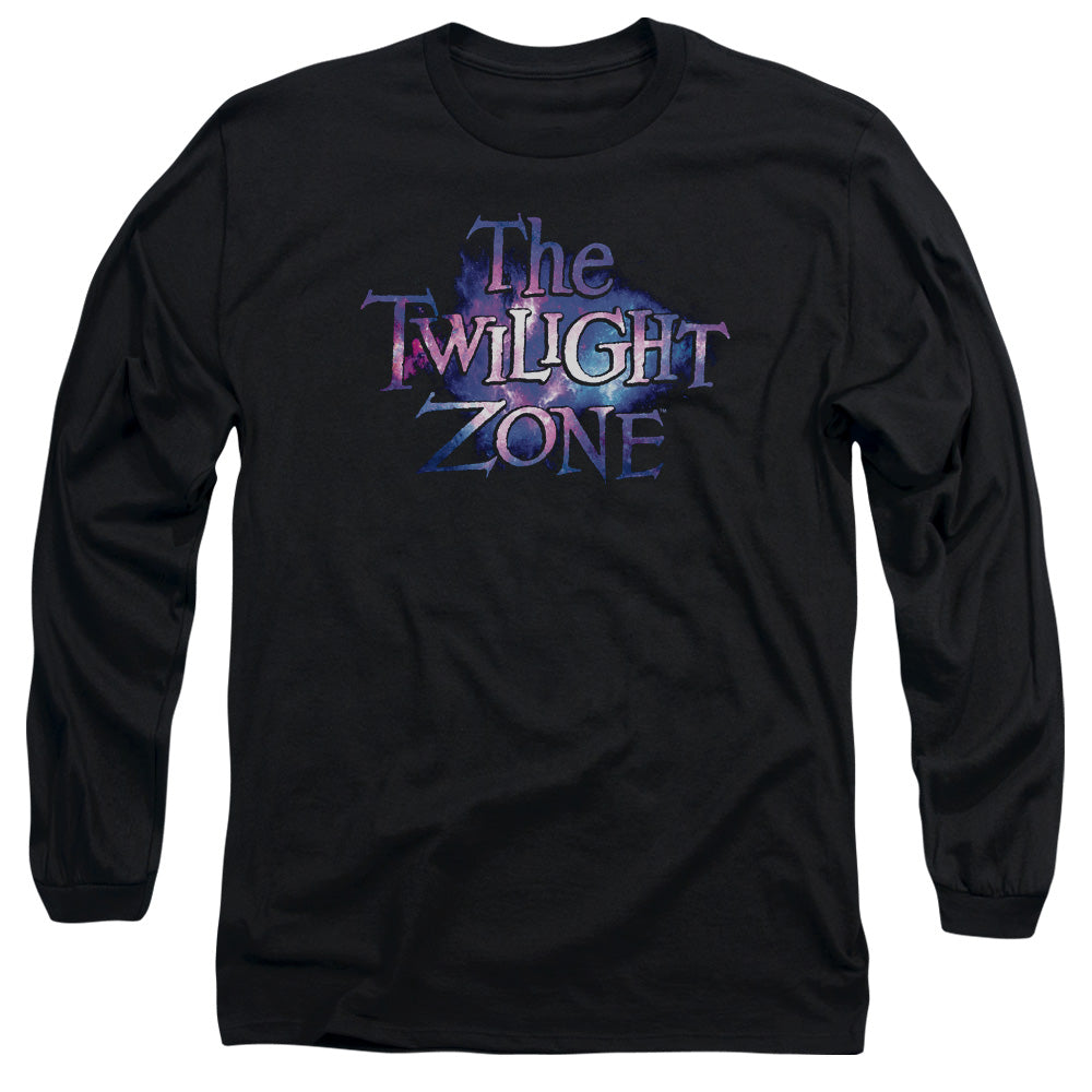 Twilight Zone - Twilight Galaxy - Long Sleeve Adult 18/1 - Black T-shirt