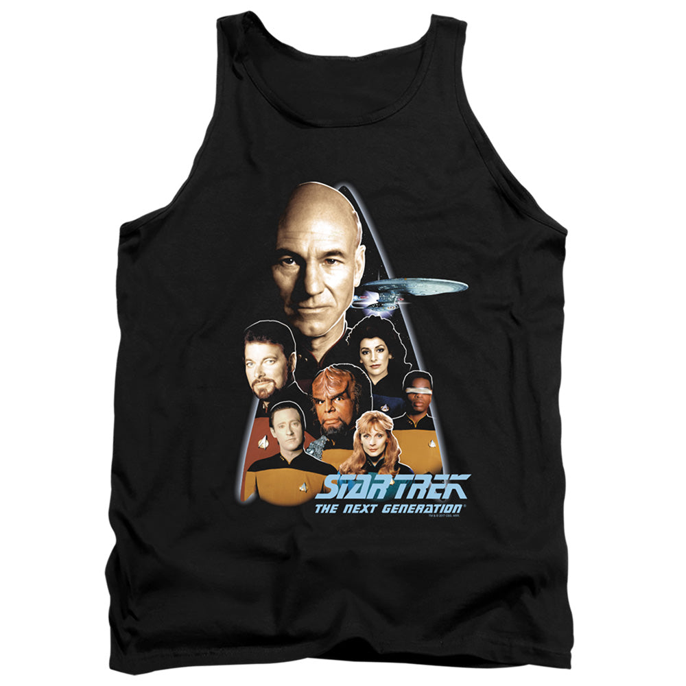Star Trek - The Next Generation - Adult Tank - Black