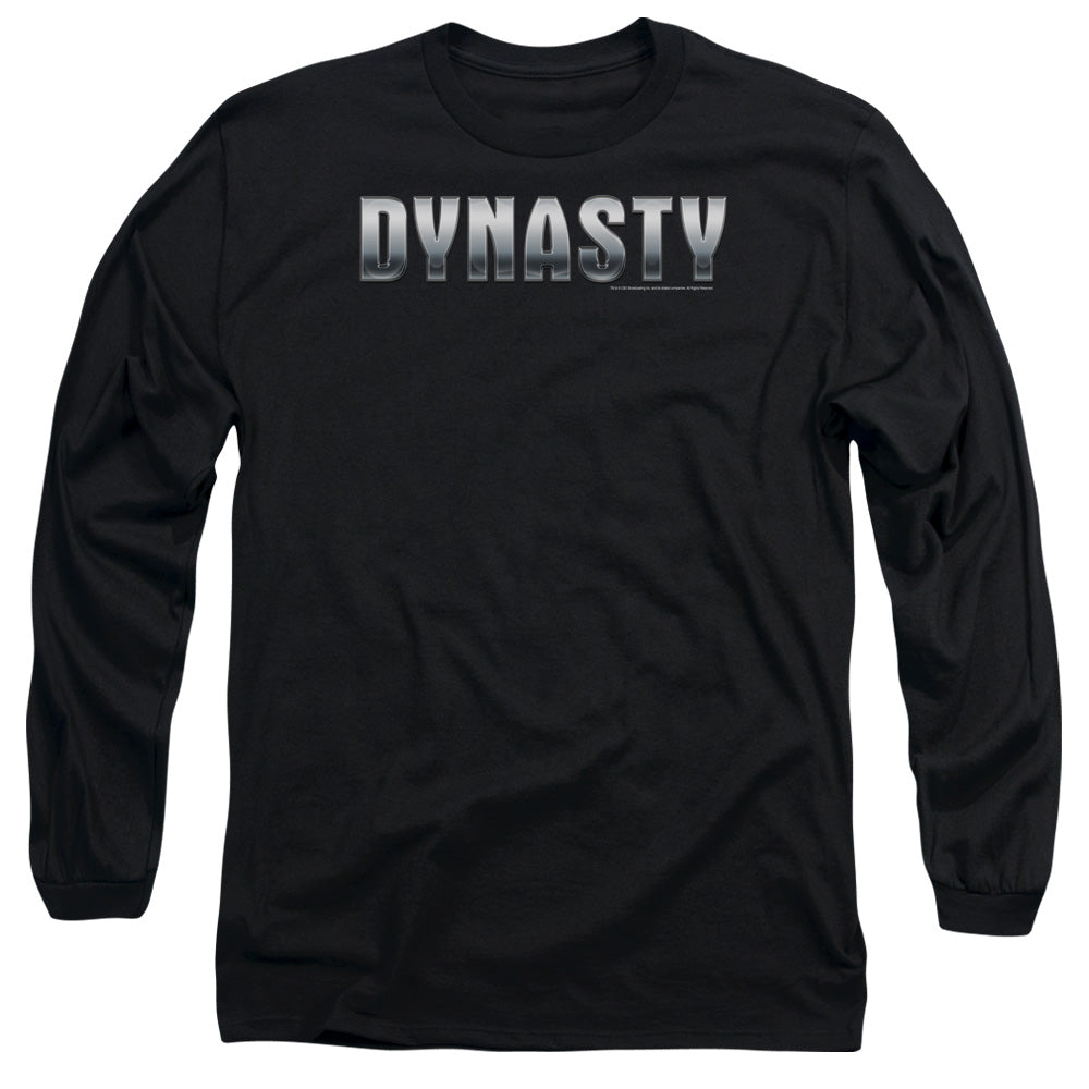 Dynasty - Dynasty Shiny - Long Sleeve Adult 18/1 - Black T-shirt
