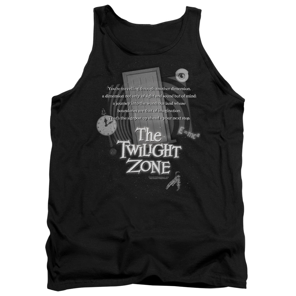 Twilight Zone - Monologue - Adult Tank - Black
