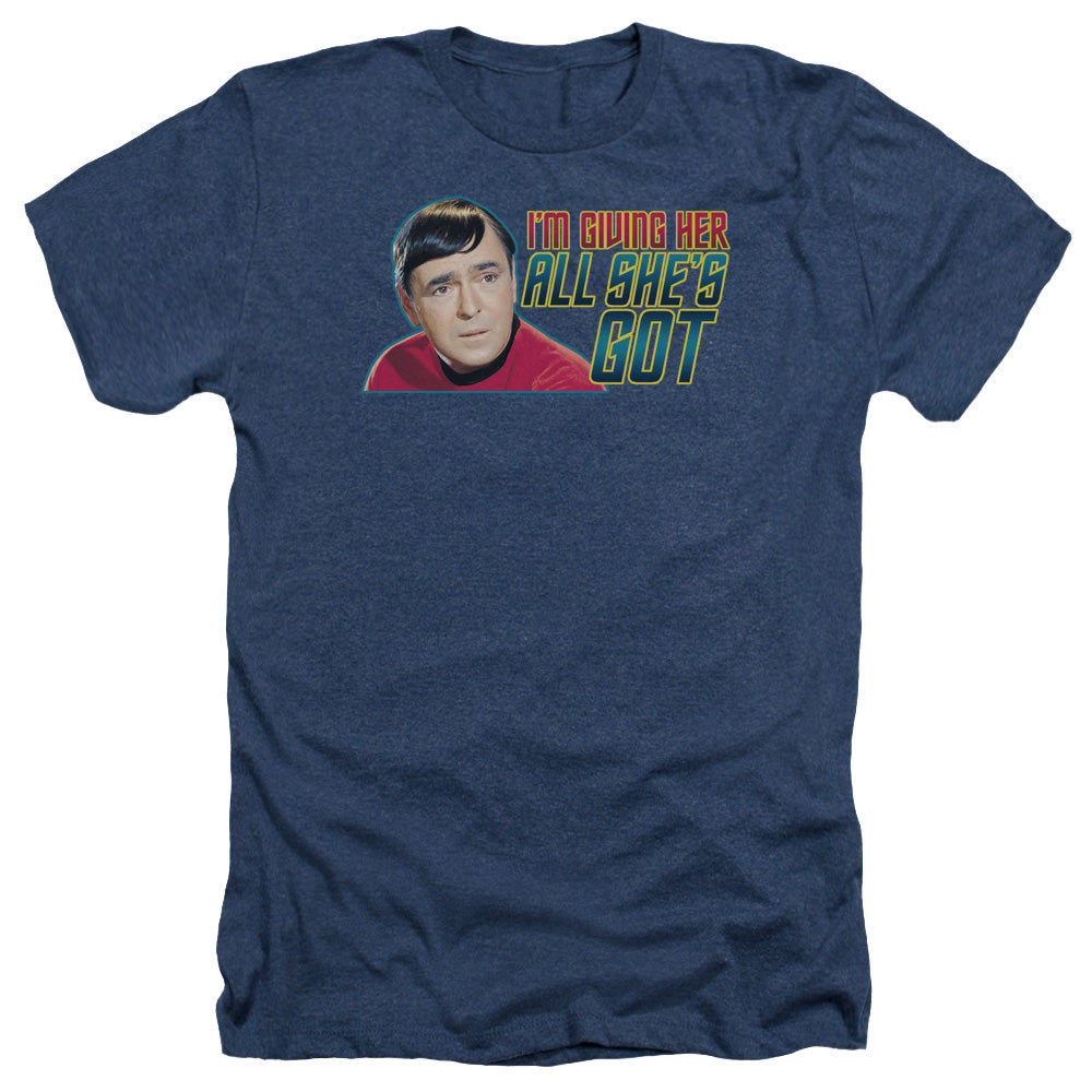 Star Trek - All Shes Got - Adult Heather - Navy
