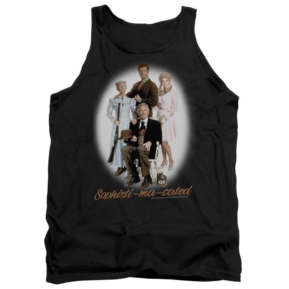 Beverly Hillbillieshort Sleeveophistimacated - Adult Tank - Black T-shirt