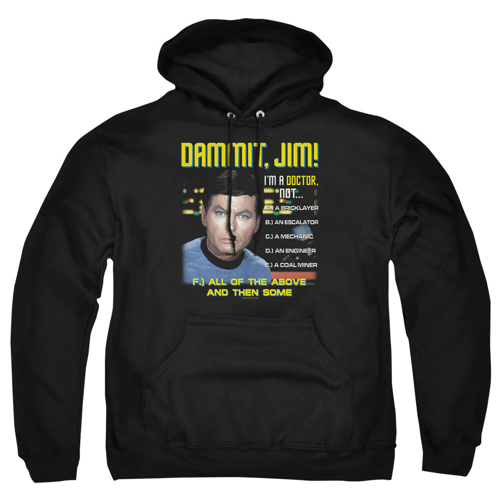 Star Trek - All Of The Above - Adult Pull-over Hoodie - Black