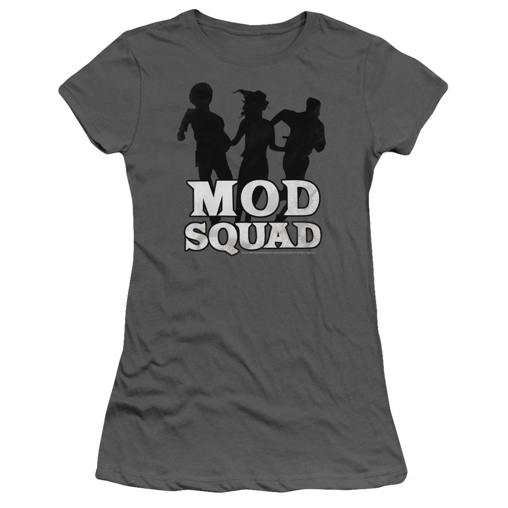 Mod Squad - Mod Squad Run Simple - Short Sleeve Junior Sheer - Charcoal T-shirt