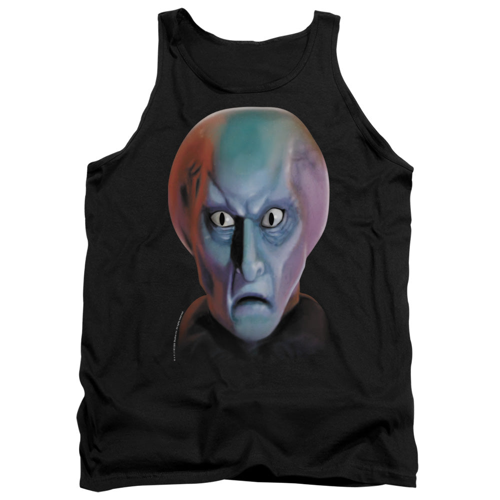 Star Trek - Balok Head - Adult Tank - Black