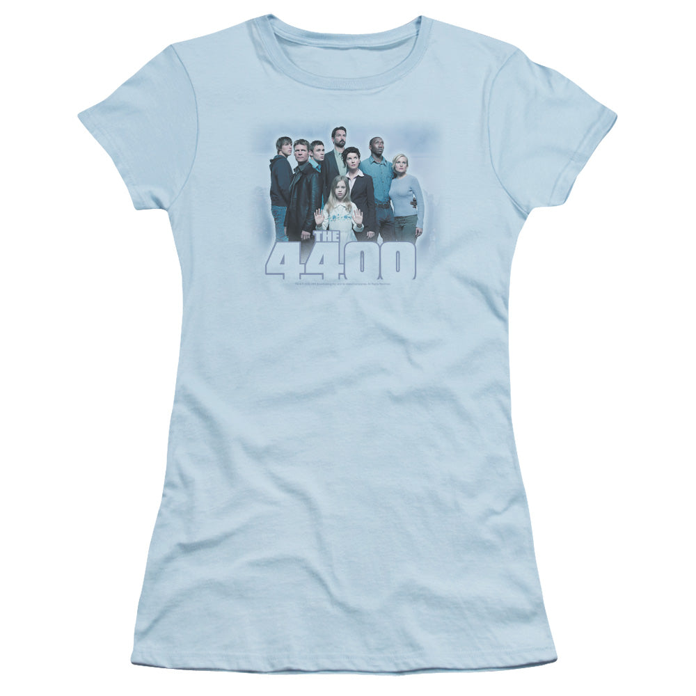 4400 - By The Lake - Short Sleeve Junior Sheer - Light Blue T-shirt