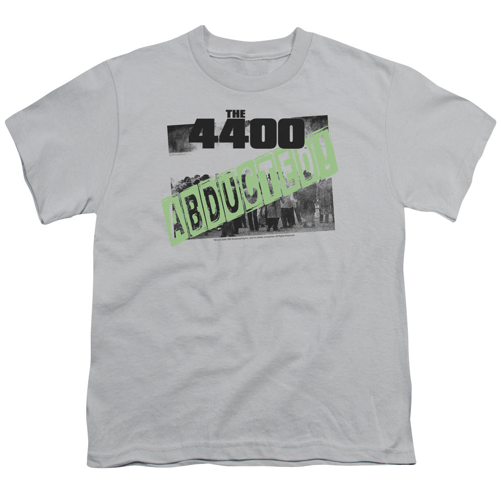 4400 - Abducted - Short Sleeve Youth 18/1 - Silver T-shirt