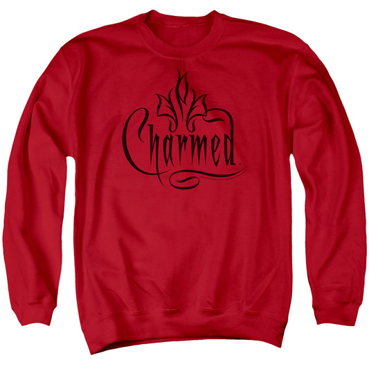 Charmed - Charmed Logo - Adult Crewneck Sweatshirt - Red