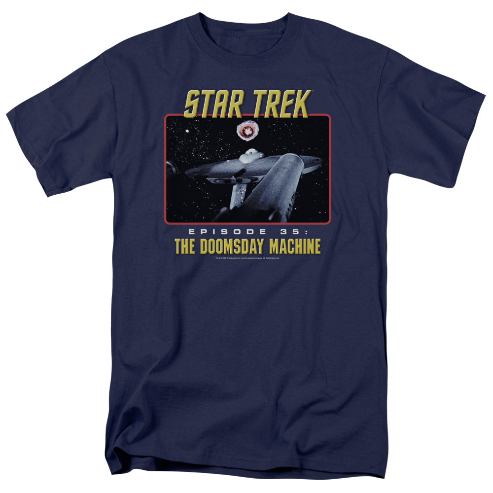 St Original - The Doomsday Machine - Short Sleeve Adult 18/1 - Navy T-shirt