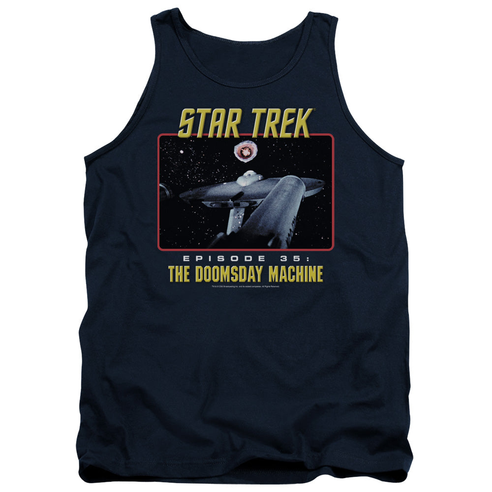 St Original - The Doomsday Machine - Adult Tank - Navy