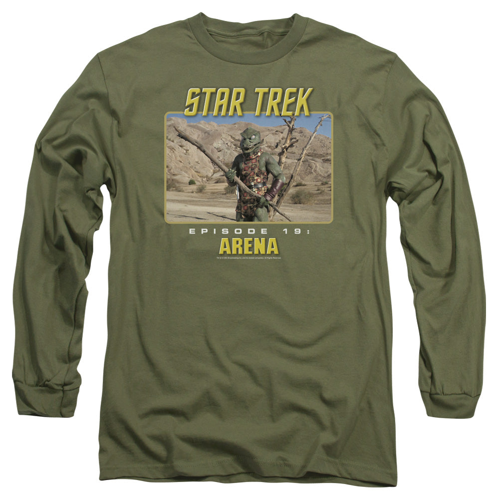 St Original - Arena - Long Sleeve Adult 18/1 - Military Green T-shirt