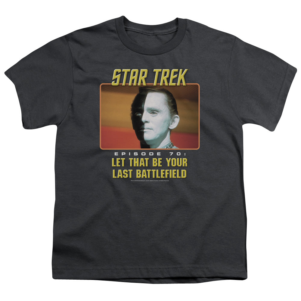 St Original - Last Battlefield - Short Sleeve Youth 18/1 - Charcoal T-shirt