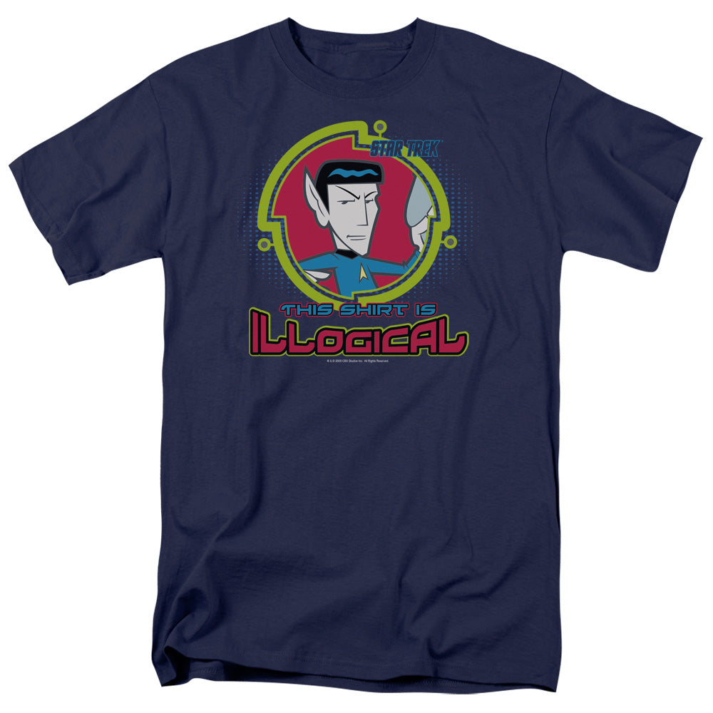 Quogs - Illogical - Short Sleeve Adult 18/1 - Navy T-shirt