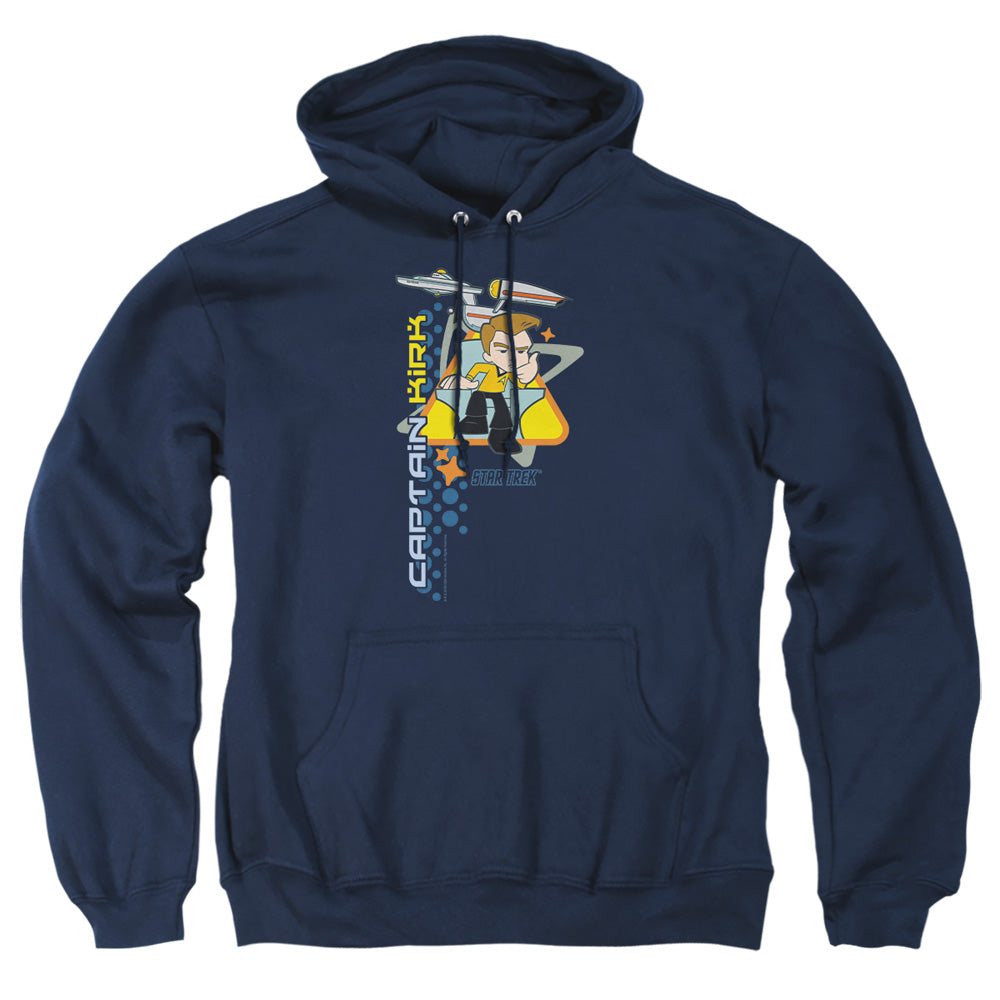 Quogs - Captain's Chair - Adult Pull-over Hoodie - Navy