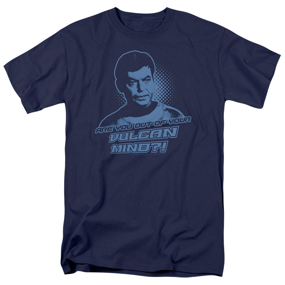 St Original - Vulcan Mind - Short Sleeve Adult 18/1 - Navy T-shirt