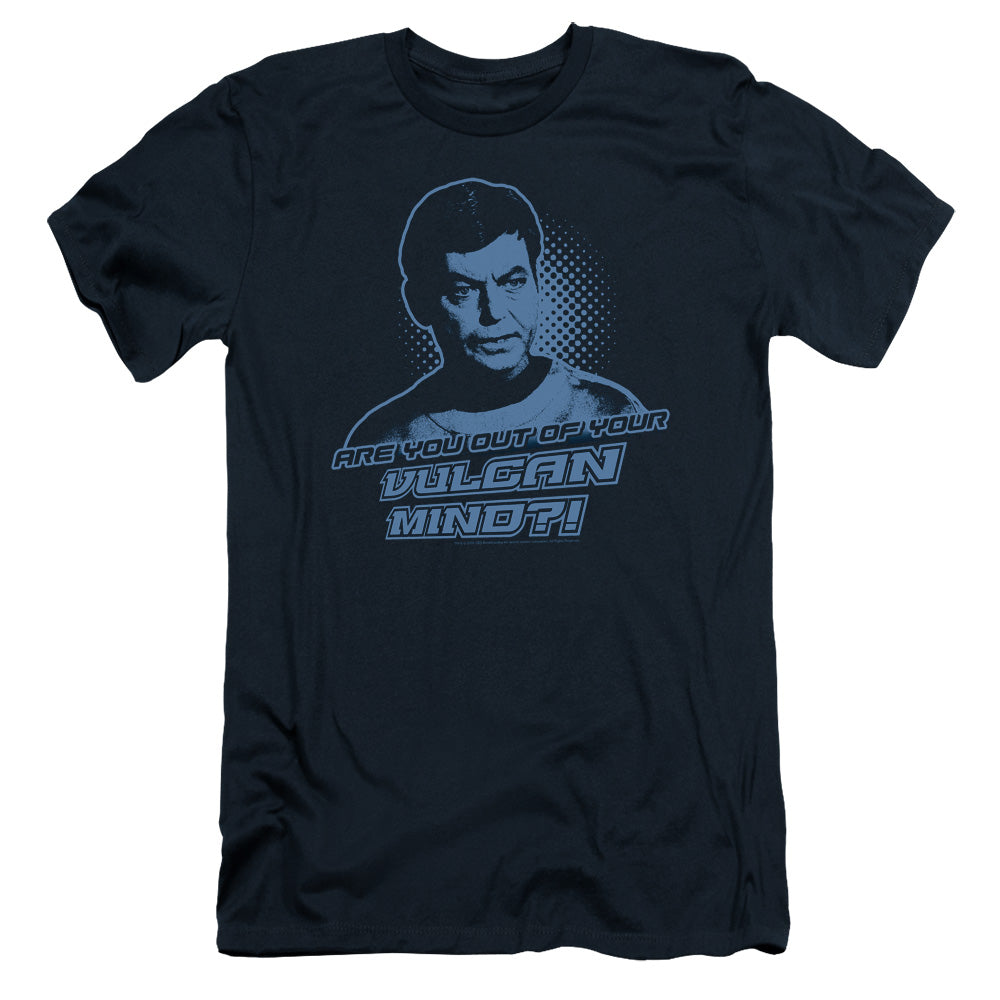 St Original - Vulcan Mind - Short Sleeve Adult 30/1 - Navy T-shirt