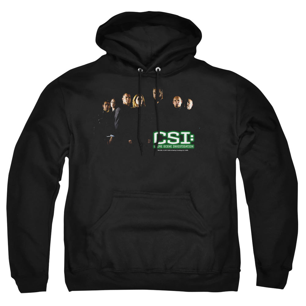 Csi - Shadow Cast - Adult Pull-over Hoodie - Black