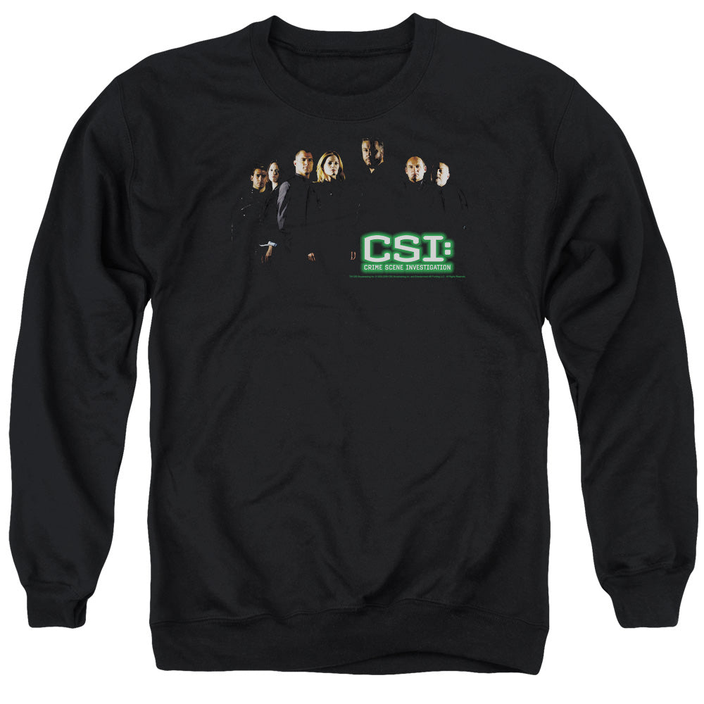 Csi - Shadow Cast - Adult Crewneck Sweatshirt - Black