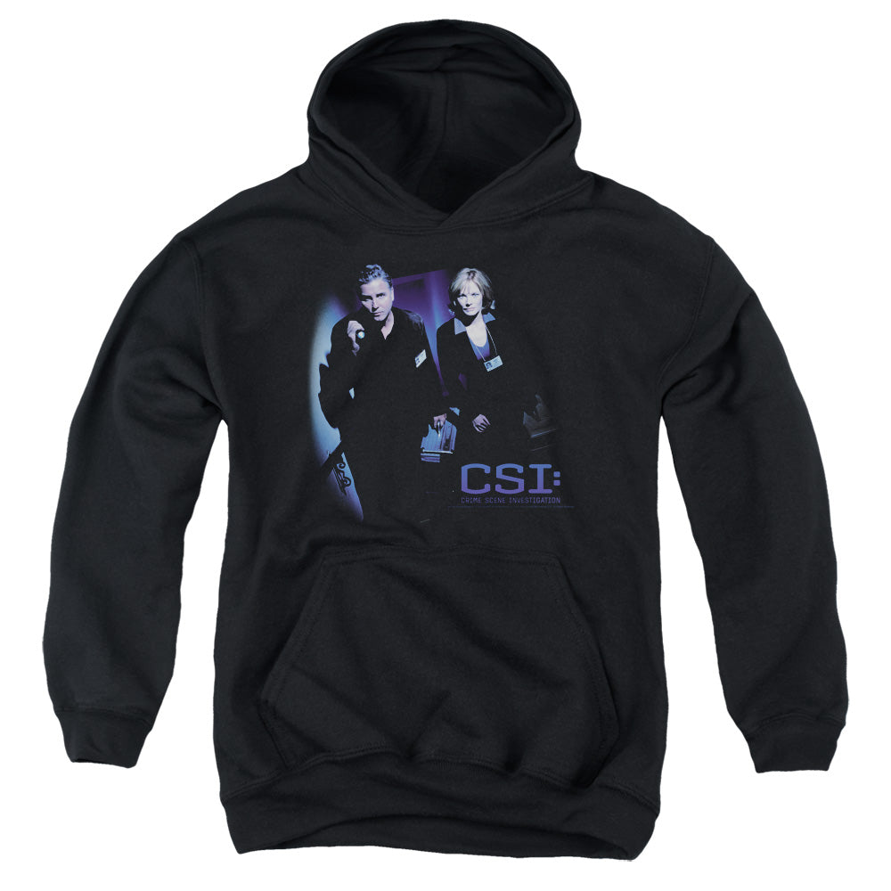 Csi - At The Scene - Youth Pull-over Hoodie - Black