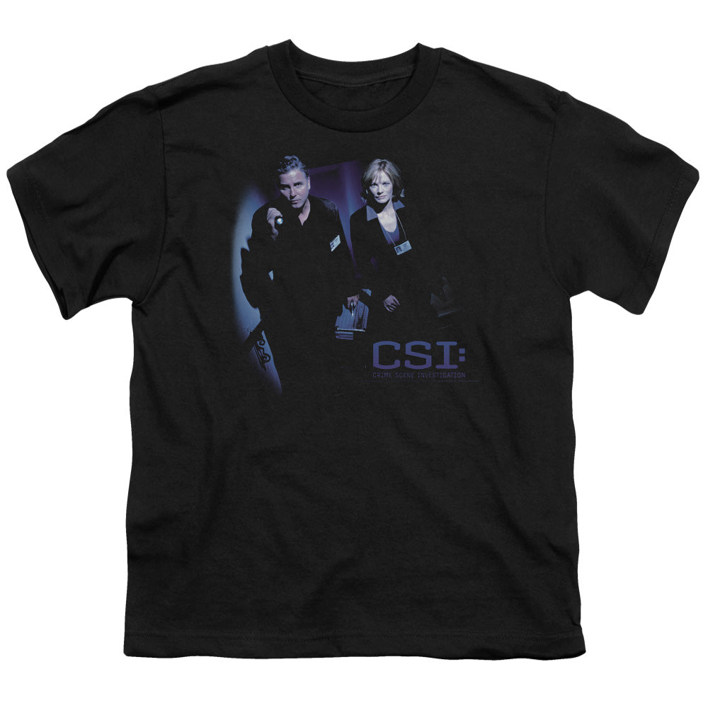 Csi - At The Scene - Short Sleeve Youth 18/1 - Black T-shirt