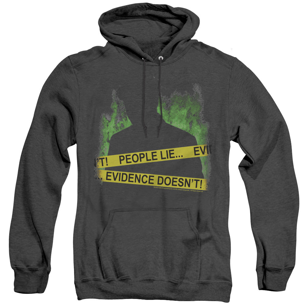 Csi - People Lie - Adult Heather Hoodie - Black