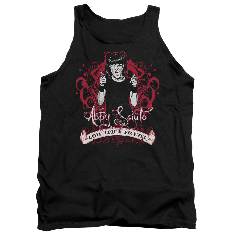 Ncis - Goth Crime Fighter - Adult Tank - Black