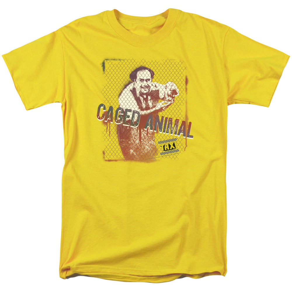 Taxi - Caged Animal - Short Sleeve Adult 18/1 - Yellow T-shirt