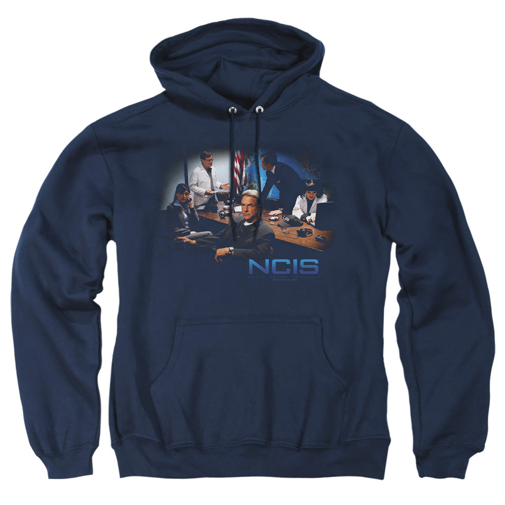 Ncis - Original Cast - Adult Pull-over Hoodie - Navy