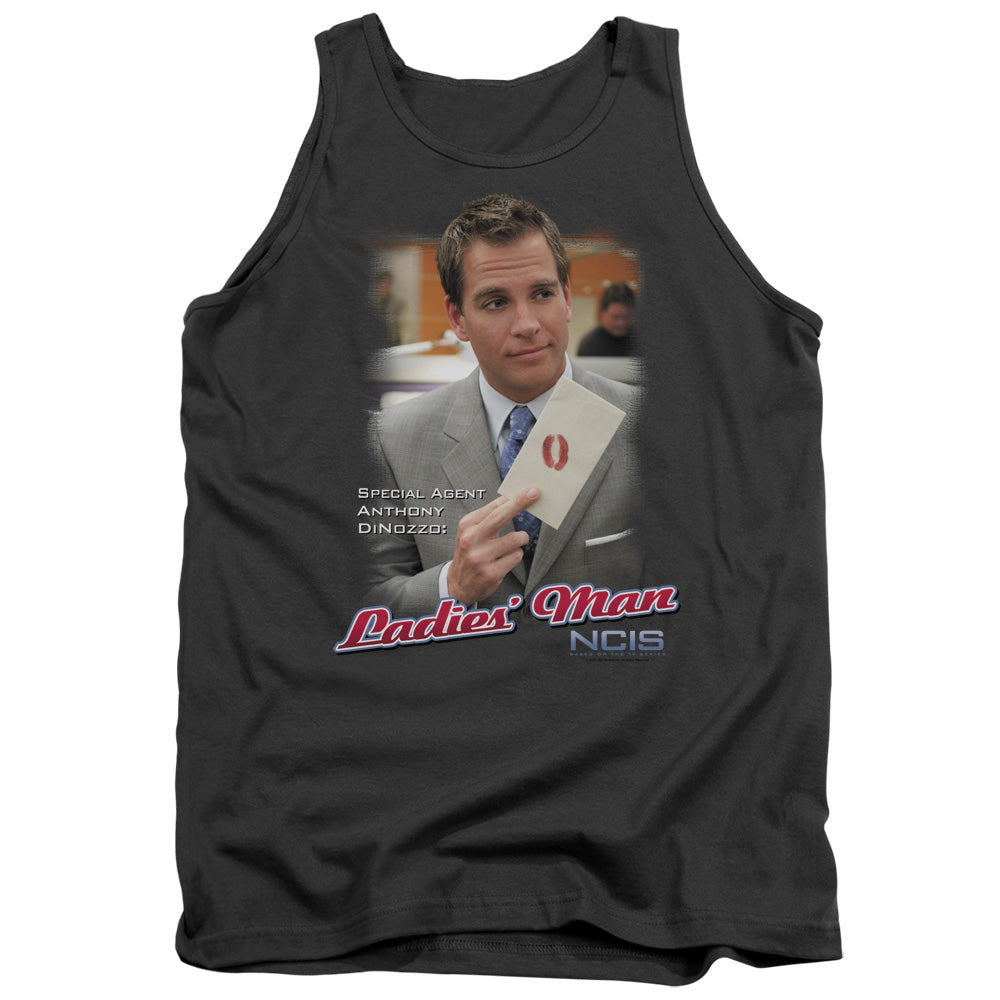 Ncis - Ladies Man - Adult Tank - Charcoal
