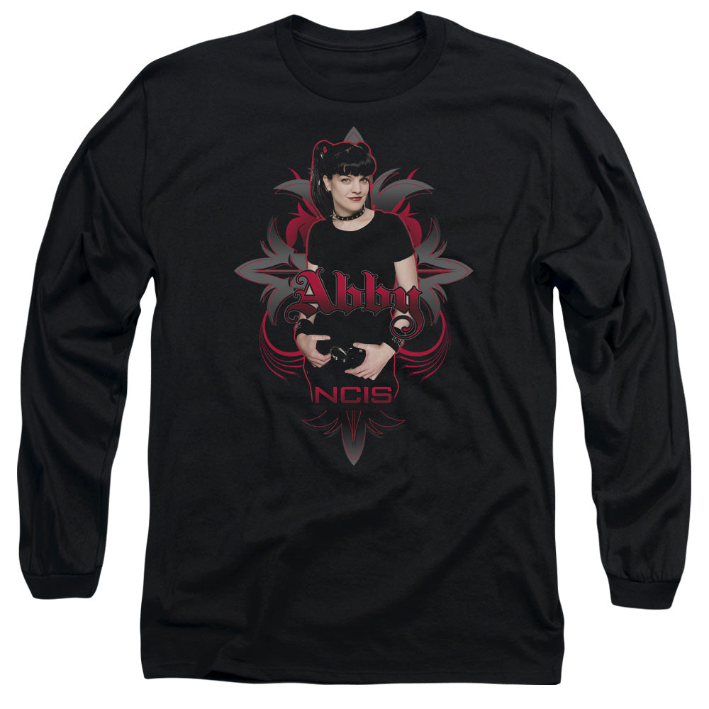 Ncis - Abby Gothic - Long Sleeve Adult 18/1 - Black T-shirt