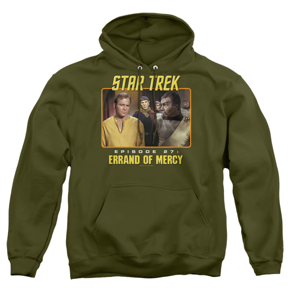 St Original - Episode 27 - Adult Pull-over Hoodie - Military Green