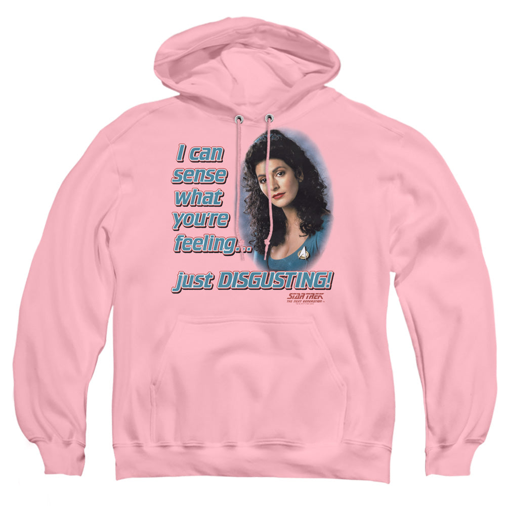 Star Trek - No Empathy - Adult Pull-over Hoodie - Pink