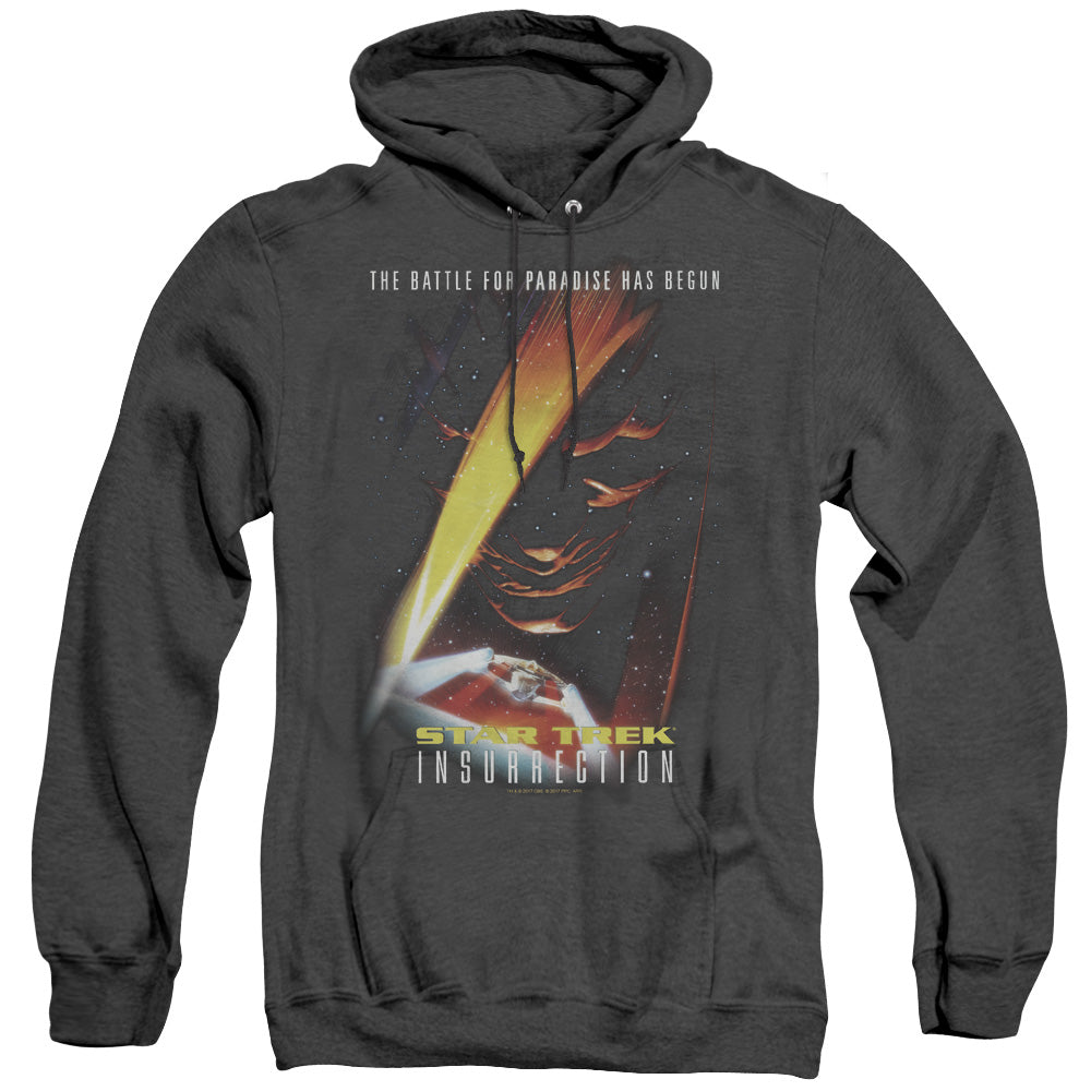 Star Trek - Insurrection(Movie) - Adult Heather Hoodie - Black