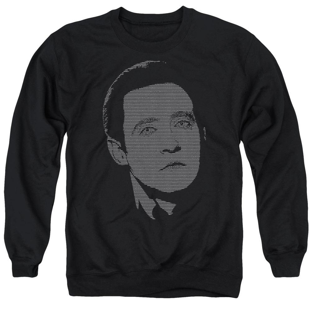 Star Trek - Data's Data - Adult Crewneck Sweatshirt - Black