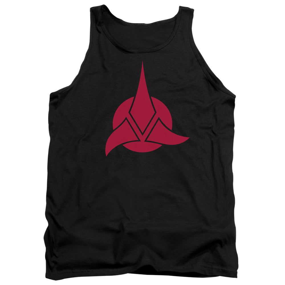 Star Trek - Klingon Logo - Adult Tank - Black
