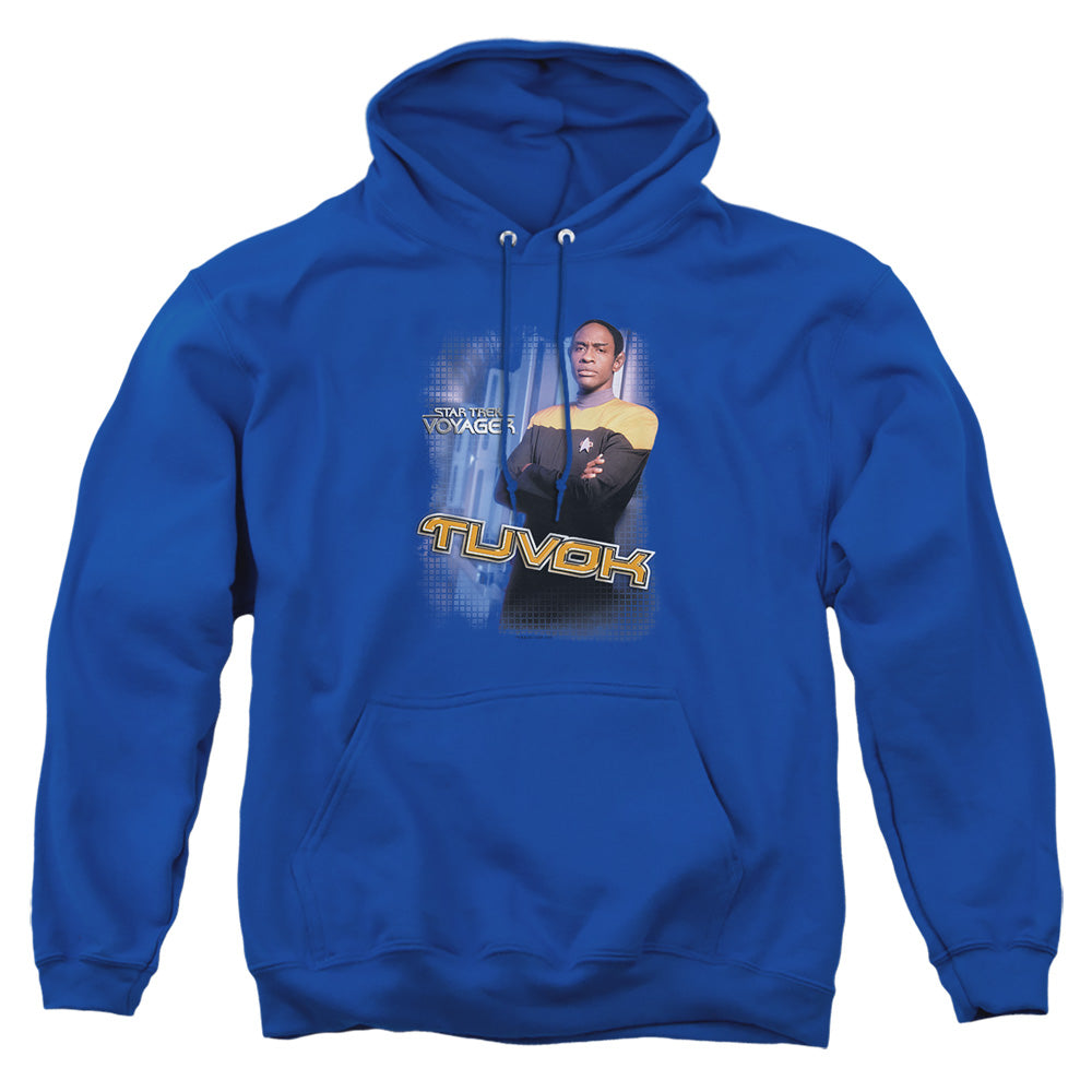 Star Trek - Tuvok - Adult Pull-over Hoodie - Royal Blue