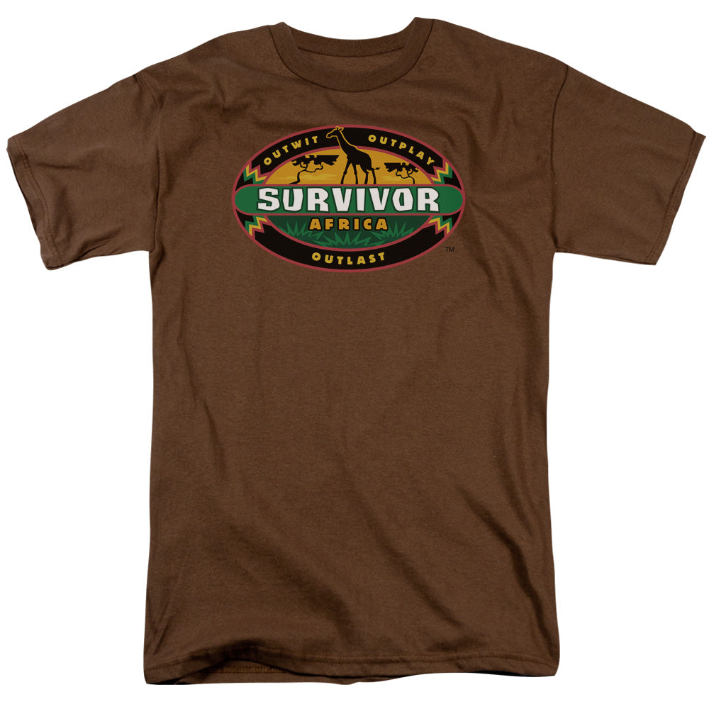 Survivor - Africa - Short Sleeve Adult 18/1 - Coffee T-shirt