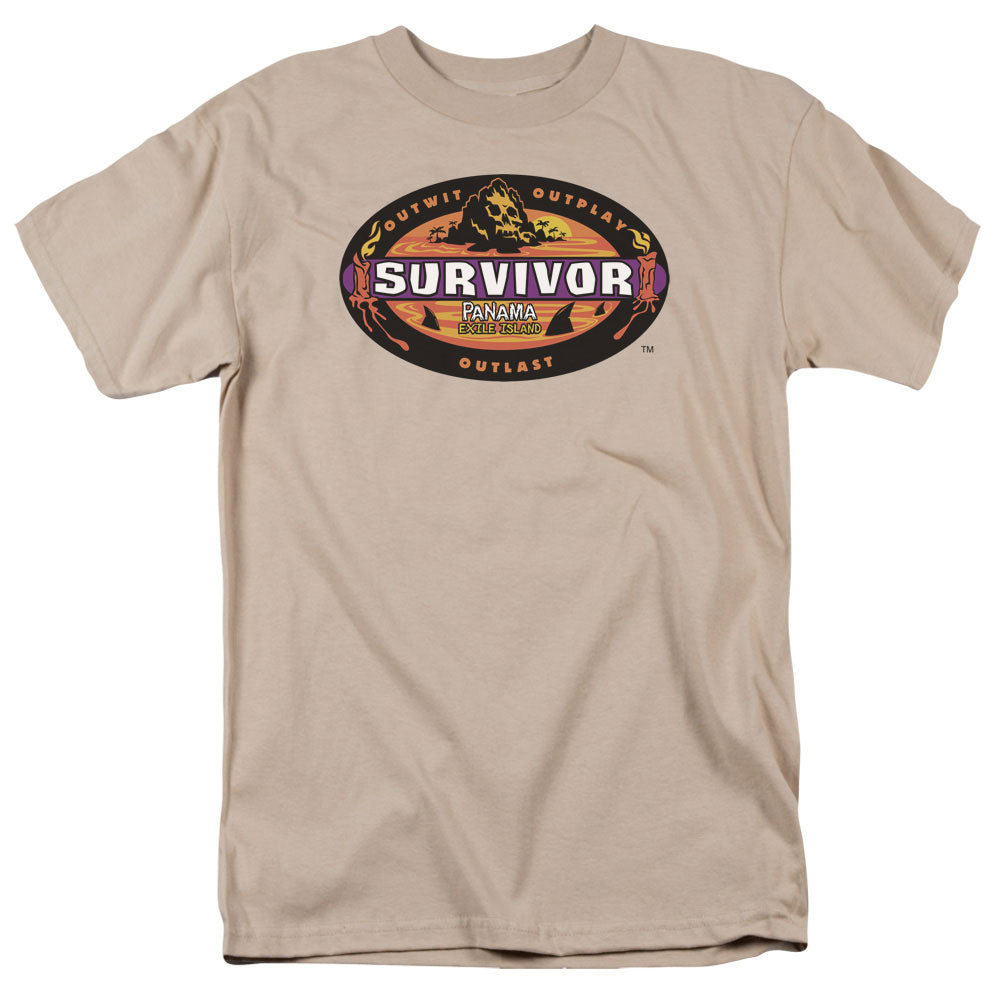 Survivor - Panama - Short Sleeve Adult 18/1 - Sand T-shirt