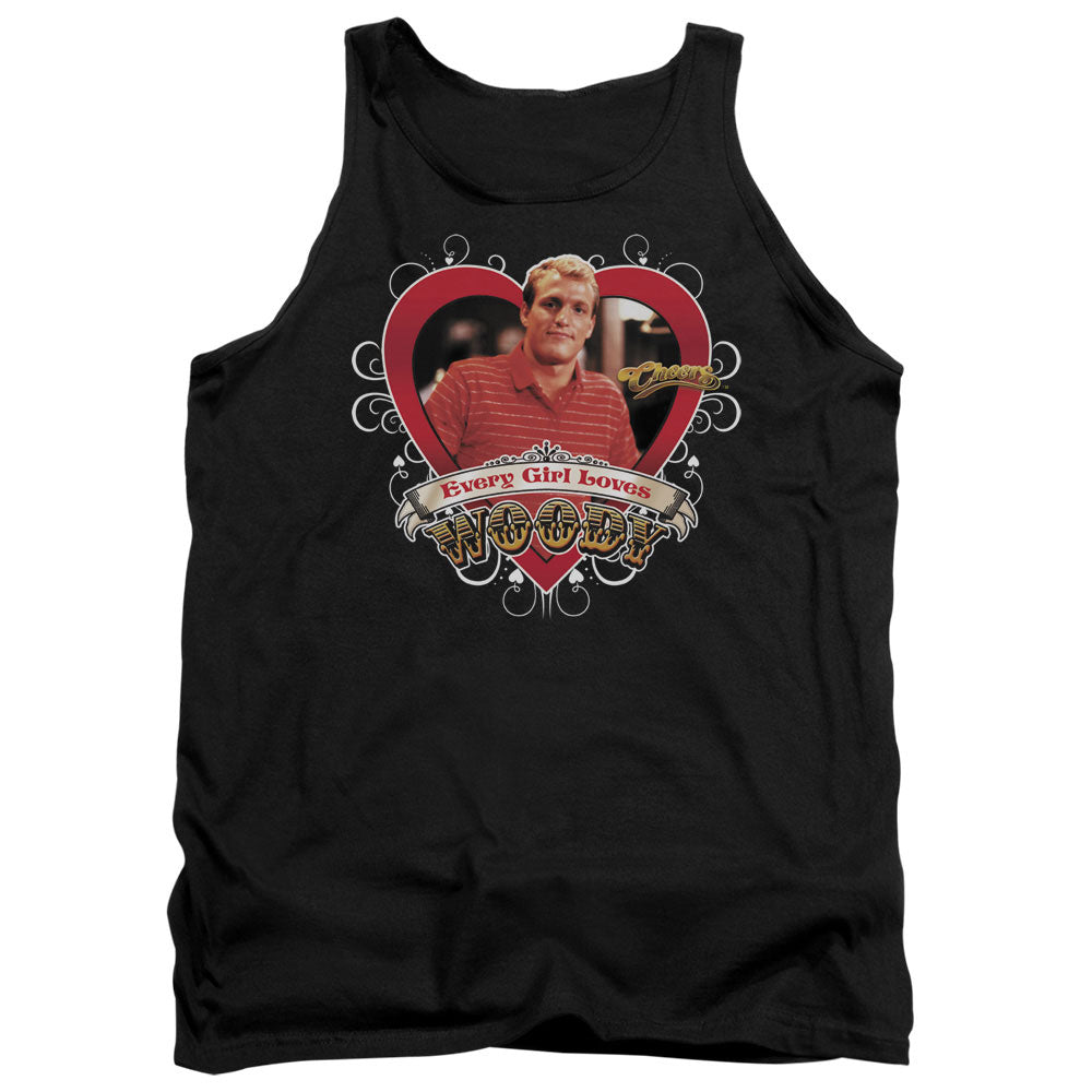Cheers - Woody - Adult Tank - Black