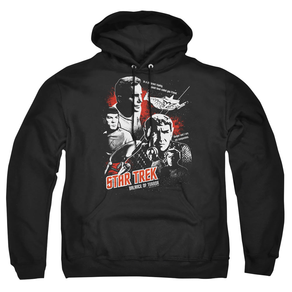 Star Trek - Balance Of Terror - Adult Pull-over Hoodie - Black