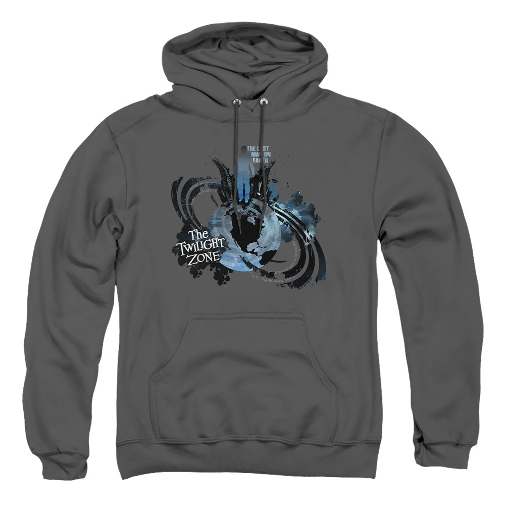 Twilight Zone - Last Man On Earth - Adult Pull-over Hoodie - Charcoal