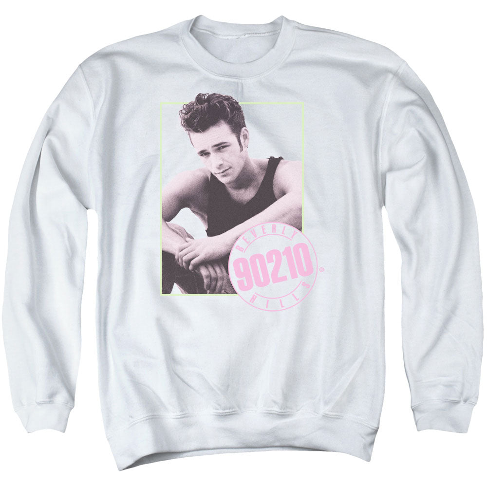 90210 - Dylan - Adult Crewneck Sweatshirt - White