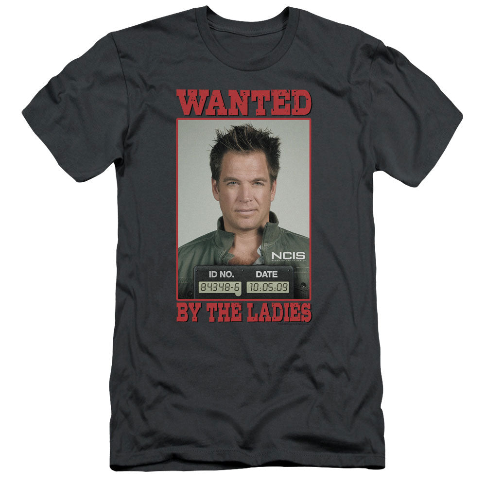 Ncis - Wanted - Short Sleeve Adult 30/1 - Charcoal T-shirt