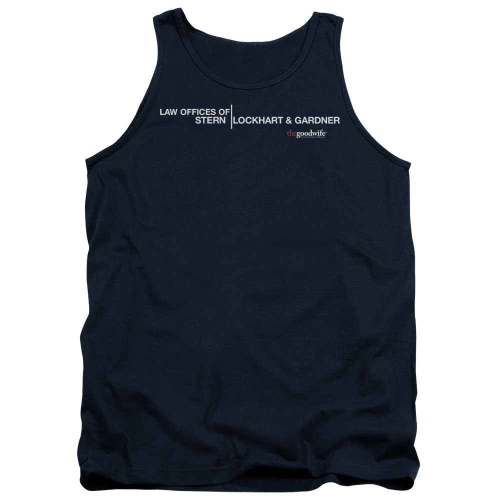 The Good Wife - Law Offices - Adult Tank - Navy